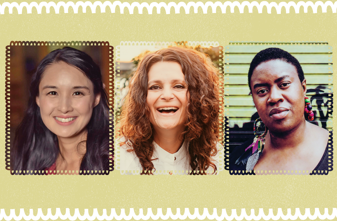 Alice Pung, Demet Divaroren and Maxine Beneba Clarke