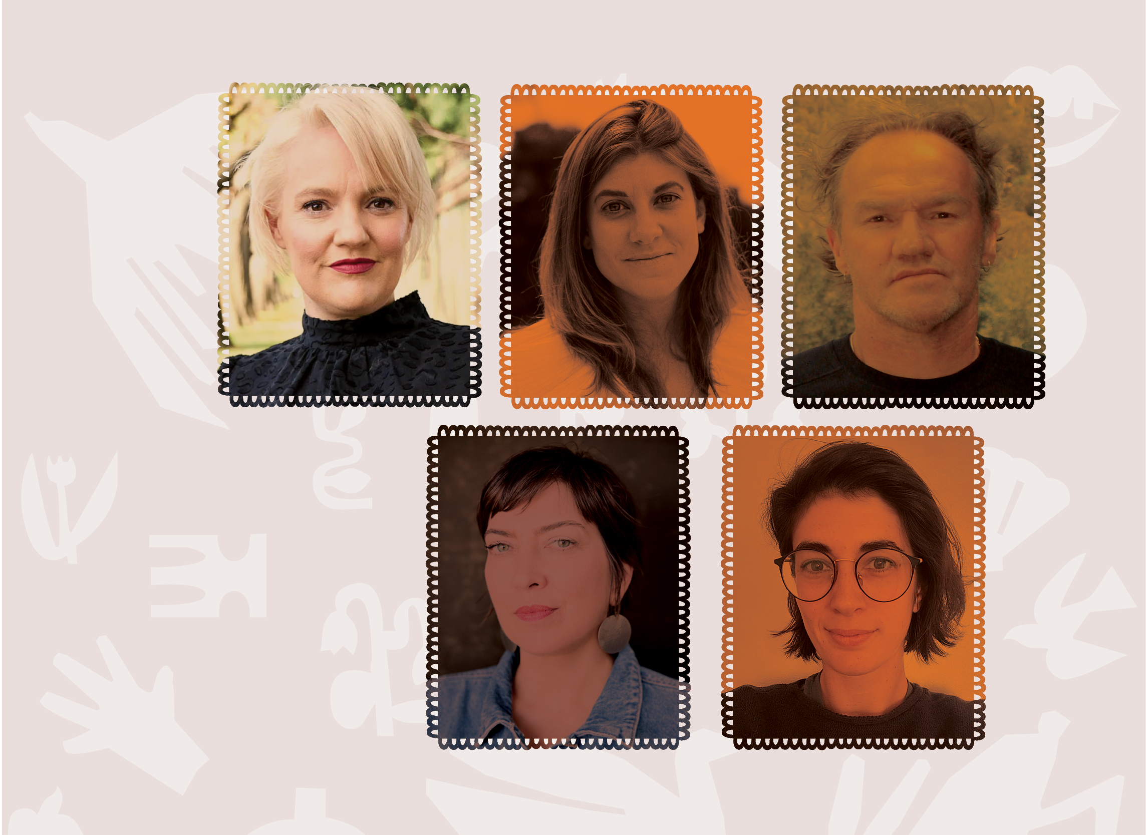 Authors Tony Birch, Jennifer Down, and Myfanwy Jones, along with editor Ruby Ashby-Orr